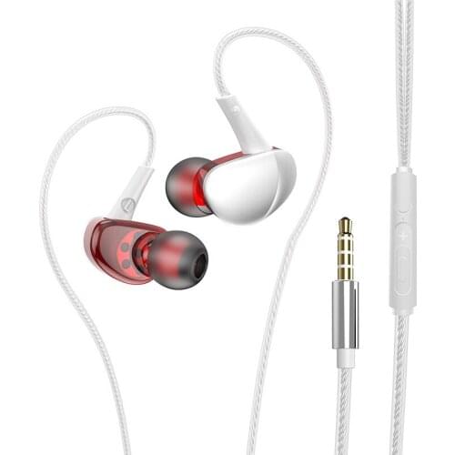 Earphone In Ear Sports Game Remote Subwoofer For Apple Vivo Xiaomi Huawei Mobile Phone Wired Headset