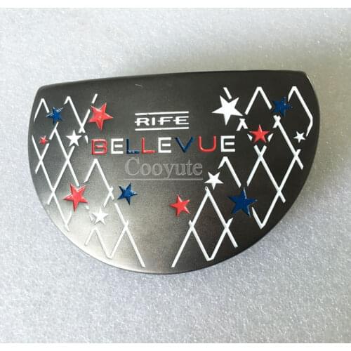 New Cooyute Golf clubs heads RIFE BELLEVUE CNC Golf putter heads black color Golf heads no Clubs shaft Free shipping