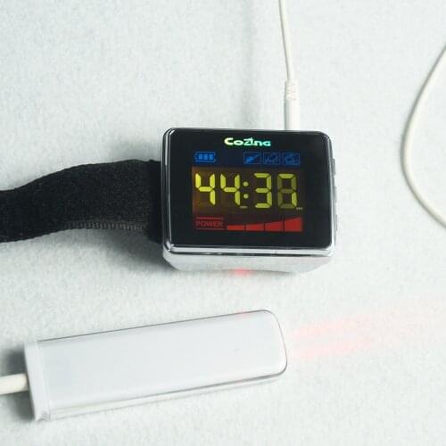 New products 2020 650nm Laser Therapy Watch for Oral Ulcer Diabetes Cerebral Thrombosis Rhinitis Cholesterol