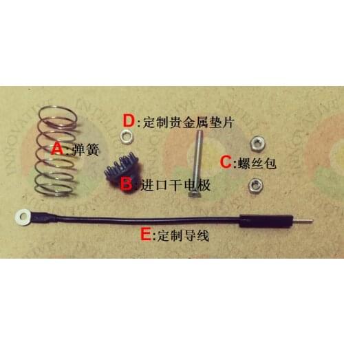 OpenBCI Ultracortex MarkIII/MarkIV Brain Cap Accessories, Dry Electrode Kit