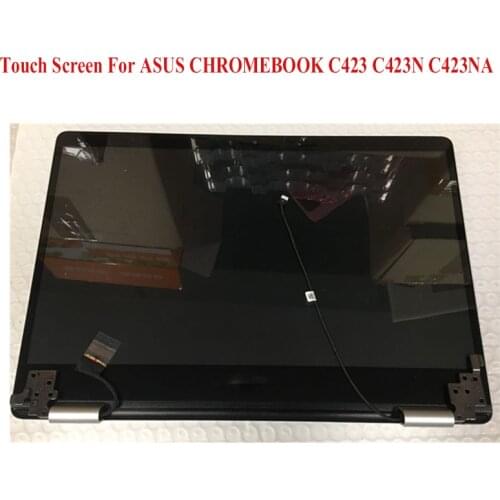 14 INCH Laptop Lcd Assembly Touch Screen For ASUS CHROMEBOOK C423 C423N C423NA FHD 1920X1080