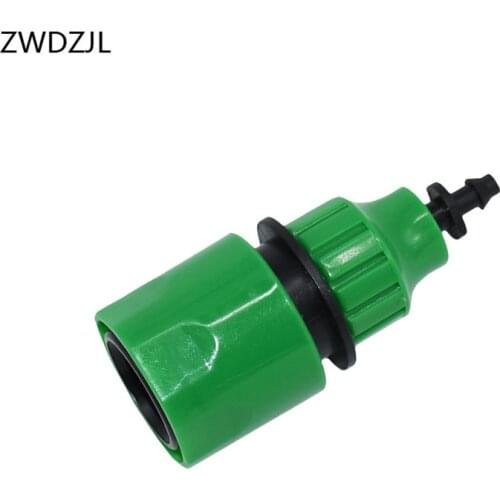Garden Irrigation 1/4" quick connector barbed 8/11 hose Telescopic Joint 3/8" Garden Water Hose 4/7 adapter 20PCS