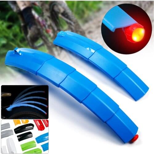Telescopic Folding Bicycle Mudguard with Rear Mudguard for Mountain Bikes Mudguard for Road Bikes