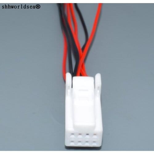Shhworldsea 0.7MM 8pin auto electric mini wire terminal cable connector, replace 1376352-1