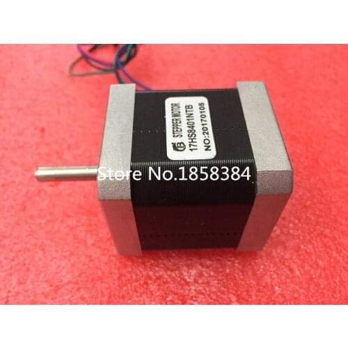 Free shipping 5 PCS / lot 4-lead Nema 17 Stepper Motor 42 motor 17HS8401 1.8A CE ROSH ISO CNC Laser Grind Foam Plasma Cut