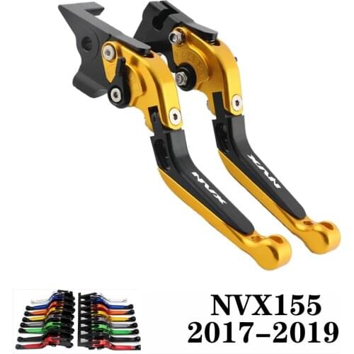 For YAMAHA NVX 155 NVX155 Aerox155 2017 2018 2019 17 18 19 CNC Motorcycle Adjustable Brake Clutch Lever Levers Folding