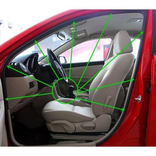 Car body rubber seal welt seaming BP4K-68-911 912 for Mazda 3 2004-2008 BK