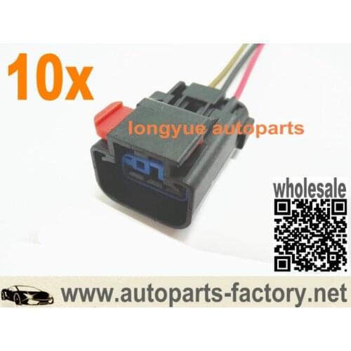 Longyue 10pcs 3 way Repair Connector Pigtail For MoPar Crank Cam Crankshaft Sensor,Ignition Coil