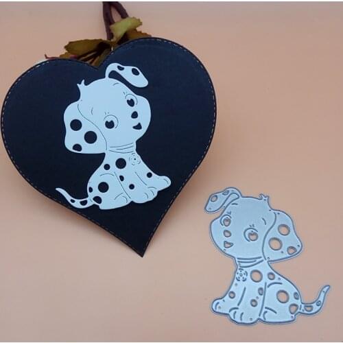 Cute lovely Cartoon Dog Puppy Cutting Dies cutter Punch Scrapbooking Dies Metal Embossing Stamps and die for Card Making DIY