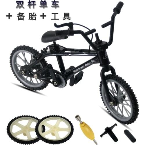 1 Set Mini Bike Toy Alloy BMX Finger Bicycle Model Bike Fans Kids Children Toy Gift Decoration fun Novelty bicycle gifts