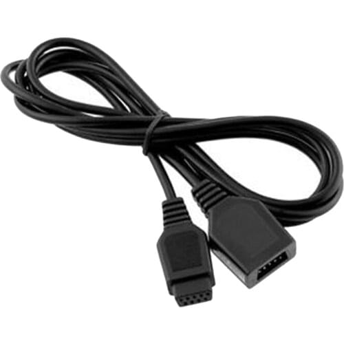 10pcs/lot 9 pin 1.8M extension cable for the Sega Genesis 2 3 console