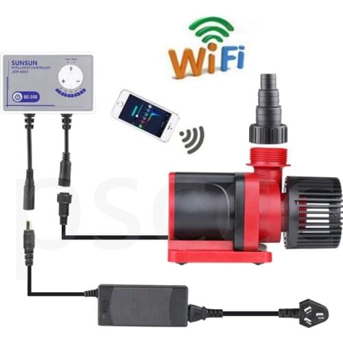 24V ater pump JDP-3500Q JDP-6000Q JDP-10000Q WiFi Controllable DC Water Pump Fish Tank Marine Reef Kio Pond Circulation Pump