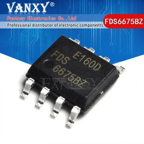 10pcs FDS6675BZ SOP-8 FDS6675 SOP 6675BZ SOP8 MOSFET