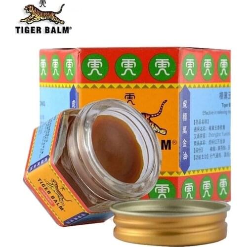 100% Original Tiger Balm Ultra Strength Pain Relief Cream Rub Muscle Relief For Arthritis Joint Body Pain Insect Bite(19.4g)