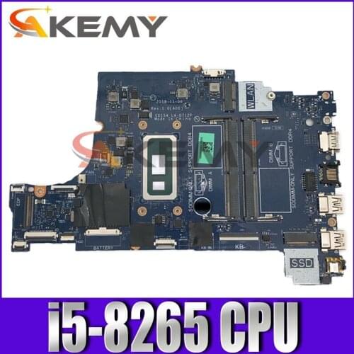 100% working for dell inspiron 3580 3780 3588 motherboard CN-0VFMW4 0VFMW4 EDI54 LA-G712P with i5-8265u built in board tested ok