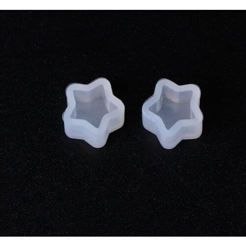8 Pair/set UV Resin Silicone Molds DIY Crystal Epoxy Mold Small Earrings Stud Making Mould M2EA
