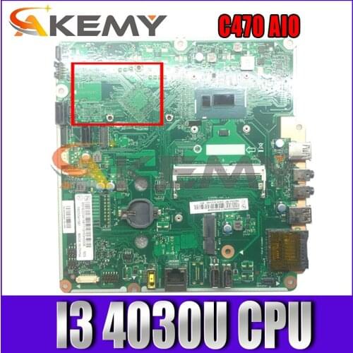 Akemy 6050A2644601 For Lenovo C470 AIO all-in-one Computer Motherboard CPU I3 4030U DDR3 100% Test Work