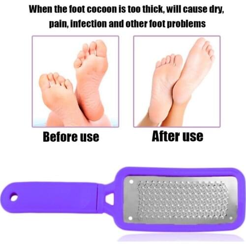 Metal Foot File Pedicure Callus Remover Foot File LARGE Plate 2 piece