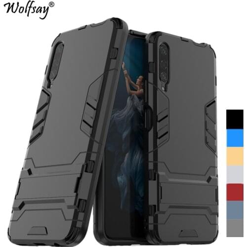For Cover Huawei Y9S Case 6.59 inch Shockproof Hybrid Stand Silicone Armor Case For Huawei Y9S Cover Huawei Y9S Y9 S 2020 Case