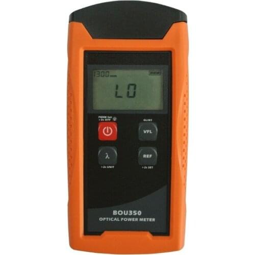 High Precison Digital Handheld Optical Power Meter BOU350T-V10 -70dBm~10dBm with VFL Function 10mW in FTTx Optic Fiber Tester