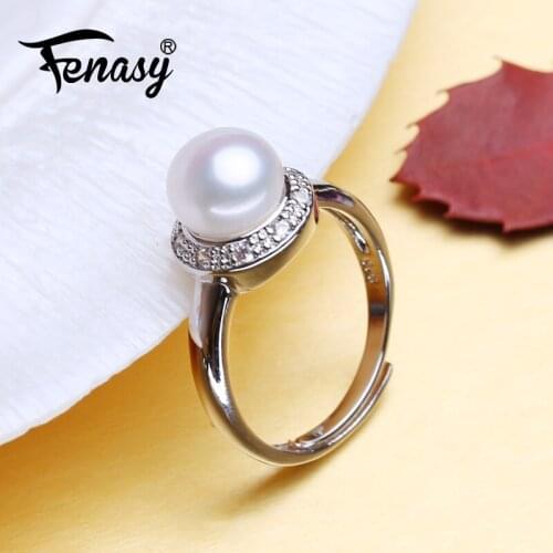 FENASY Rings With Crystals