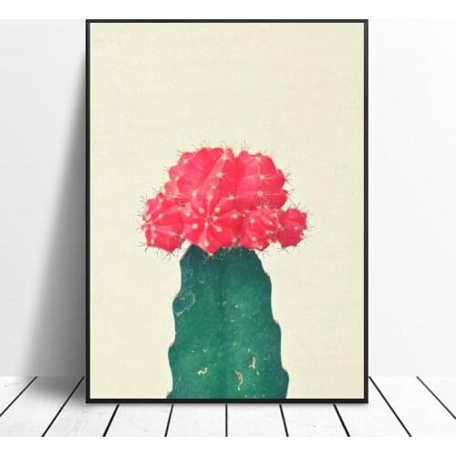 Plant Photography Canvas Print Wall Art Poster Picture Bedroom Living Room Decoration No Frame