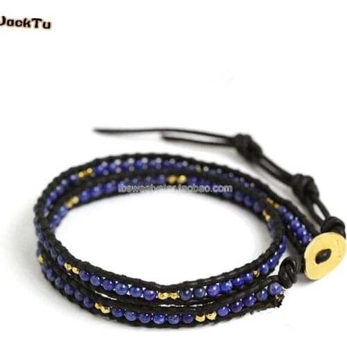 JTJACKTU Leather Bracelets