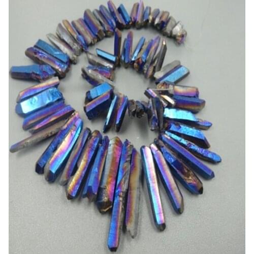 Mystic Druzy Crystal Healing Top Drilled Crystal Point Pendant Quartz Crystal Beads Gift Items Fashion Gem Stone Druzy Pendant