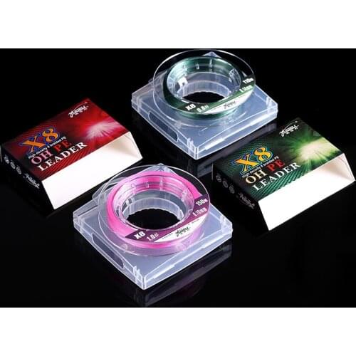 Newly 100/150M X8 PE 18-40LB Fishing Line Green Strong Pull Fast Water Cut Mainline for Lure Sea Lake Far Cast Fishing Accessory