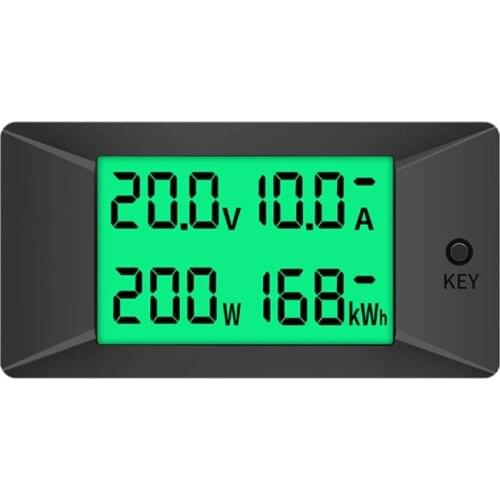 DC 0-300V 300A Car Battery Ammeter Voltmeter Tester Electricity Voltage Power Meter Monitor Current Shunt Multimeter