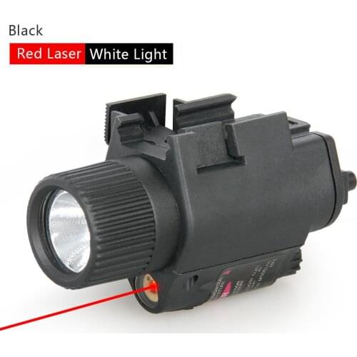 PPT Tactical M6 Illuminator Torch Light Red Green Laser Yellow White light Hunting Flashlight For Airsoft Rifle Air Gun