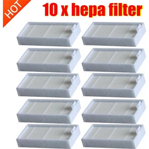 10 PCS Premium HEPA Filter for ILIFE V3s V5 V5s Robotic Vacuum Cleaner
