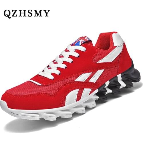 Light Men Shoes Breathable Men Sneakers Lace-up Comfortable Shoes For Man 2021 Summer Fahion Red Mens Casual Shoes Plus Size 47