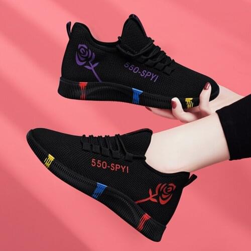 Women Running Shoes Vulcanized Sneakers for Woman Breathable Athletic Shoes Air Mesh Sport Shoes Zapatillas Mujer Basket Femme