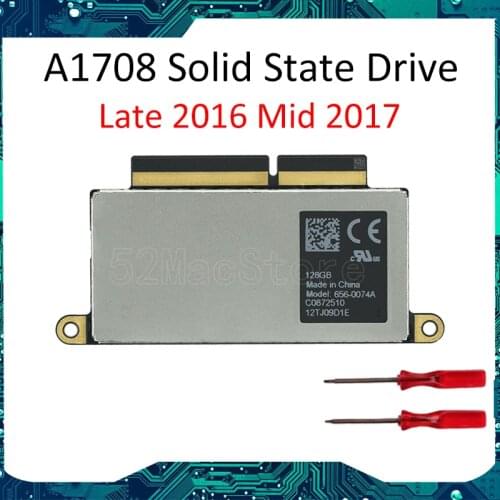 656-0066A 656-0074A PCIe NVMe SSD for MacBook Pro A1708 2016 2017 128G SSD