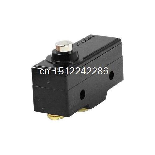 AC 250V 15A SPDT Short Push Plunger Momentary Micro Switch Microswitch
