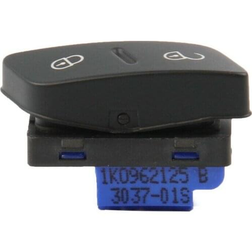 Driver Side Central Control Locking Switch Button 1K0 962 125 B For V-W J-etta Golf MK5 Rabbi CC Tiguan Sharan 1K0 962 125 B REH