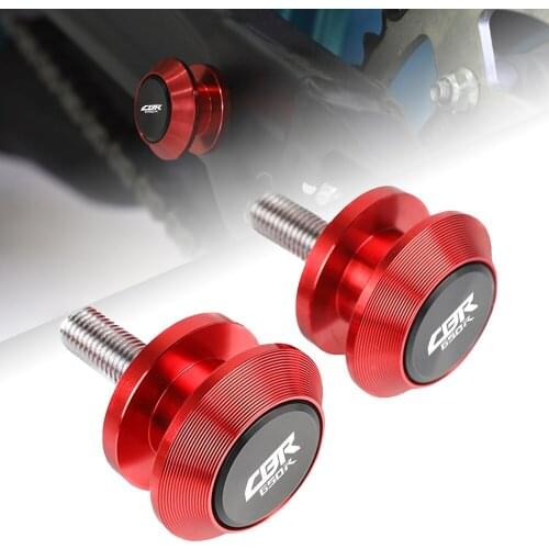 FOR HONDA CBR650R CBR 650R CBR-650R CBR650 R 8MM Motorcycle CNC Swingarm Spools Stand Screws Slider 2014 2015 2016 2017 18-2021