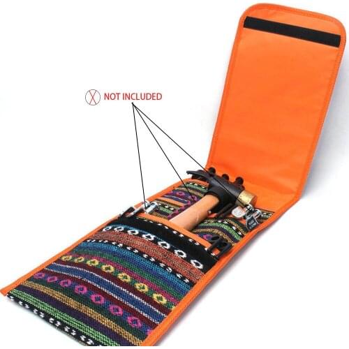 Outdoor Survival Camping Tent Accessories Nail Storage Bag Hunting Camping Hammer Wind Rope Tent Equipment Storage Bag