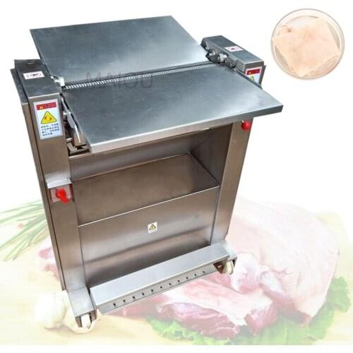 Electric Meat Cutting Machine Pig Equipment Pork Skin Peeling Machine