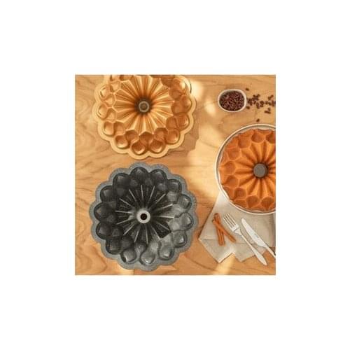 Granıt nonstick Casting stylish dropsround shape multi color 26cmX6cm cake mold