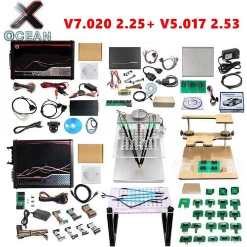 ECU Chip Tuning Tool Online EU Red 2.53 V5.017 Unlimited 2.25 V7.020 FGTECH Galletto V54 V0386/V0475 BDM100 Car Truck