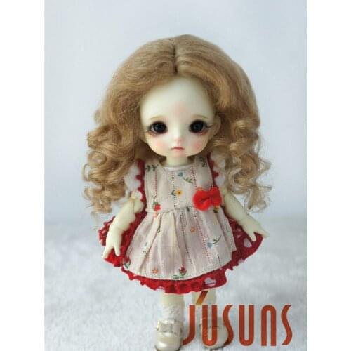 JD039 6-7inch YOSD Mohair doll wigs 1/6 15-18inch BJD wigs doll accessories