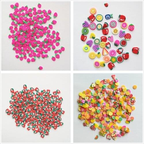 500g Dollhouse Fruit Slices For Kitchen Decoration Children Kids Pretend Play Toys