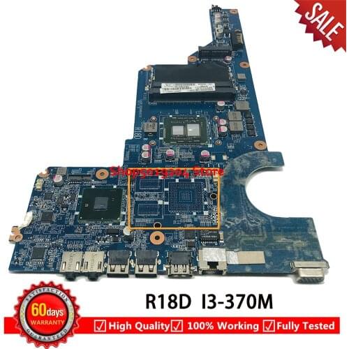 R18D 655990-001 Mainboard FOR HP G4 G6 G7 G4-1000 G6-1000 G7-1000 LAPTOP MOTHERBOARD I3-370M DAR18DMB6D1 DAR18DMB6D0