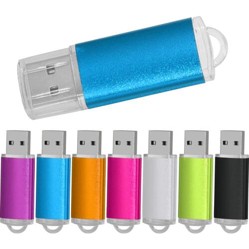 Tailored Personal Logo 100% capacity Metal USB Flash Drive Memory Stick Pendrive 4GB 8GB 16GB 32GB 64GB Bulk Gifts Storage Disk