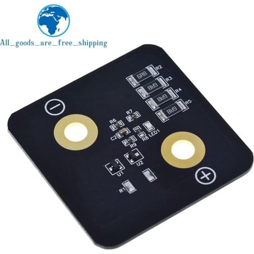 2.8V 3000F Super Capacitor Voltage Stabilization Protection Board 5.4*5.4cm Regulator Balance Board Super Farad Capacitor