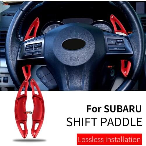 Fit for Subaru LEGACY XV FORESTER OUTBACK BRZ IMPREZA Aluminum Alloy 2pcs/lot Car Steering Wheel Shift Paddle Extened Shifter