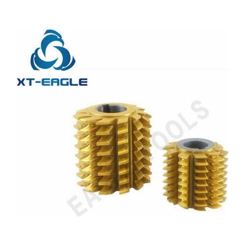 HSS M0.75 Module Gear Hob Cutter PA20 degree 50*40*22hole