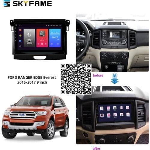 SKYFAME 4+64G Car Radio Stereo For Ford Everest Edge Ranger 2015-2017 Android Multimedia System GPS Navigation DVD Player